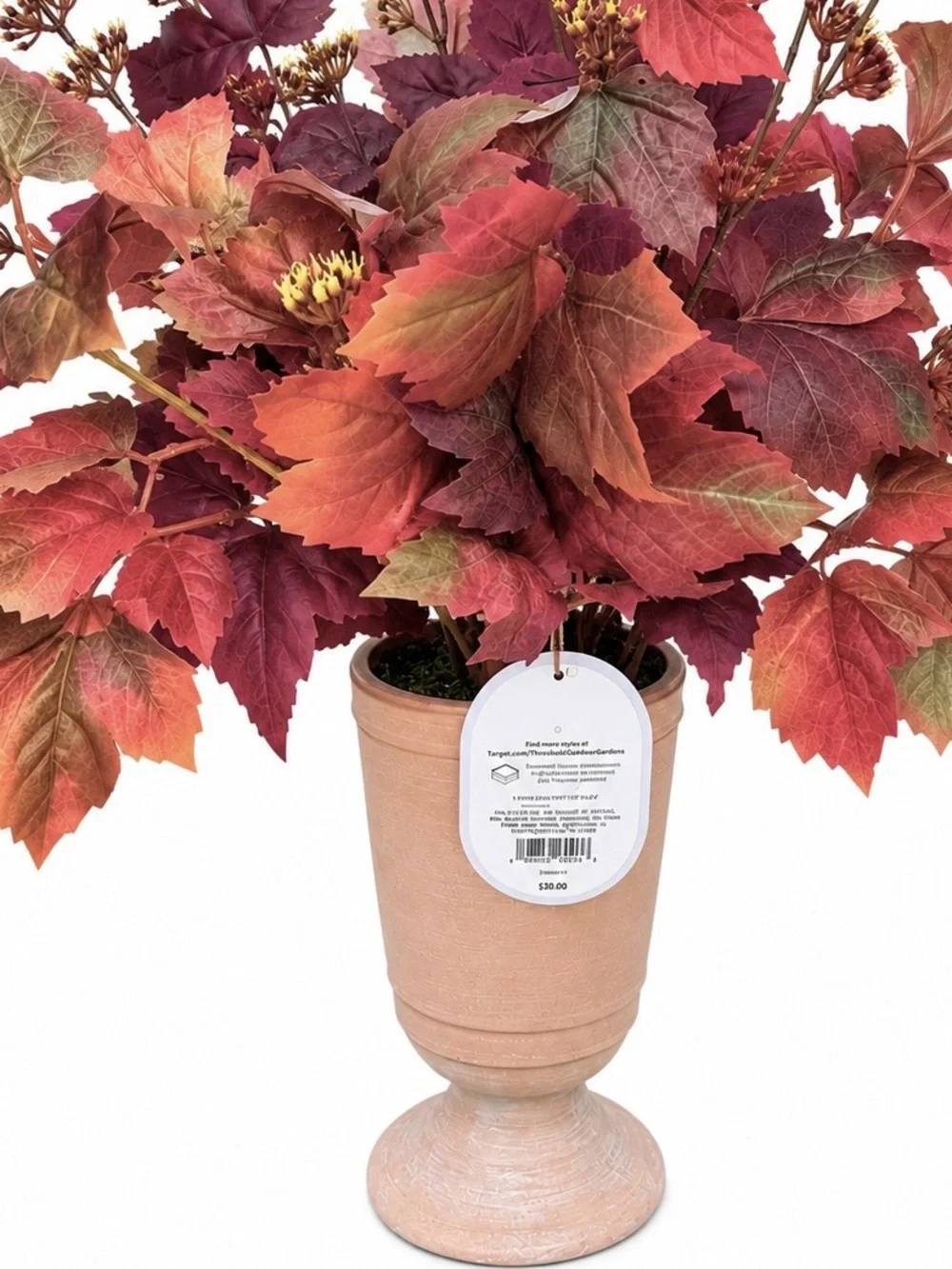 Threshold Studio McGee XL Fall Leaf Faux Arrangement 31”